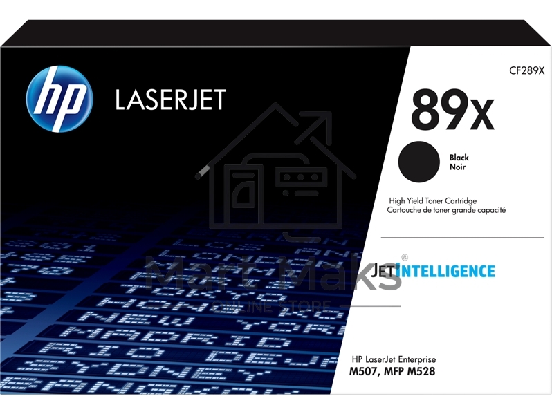 Картридж лазерный HP CF289X черный для HP LJ M507/MFP M528 (10000стр.)