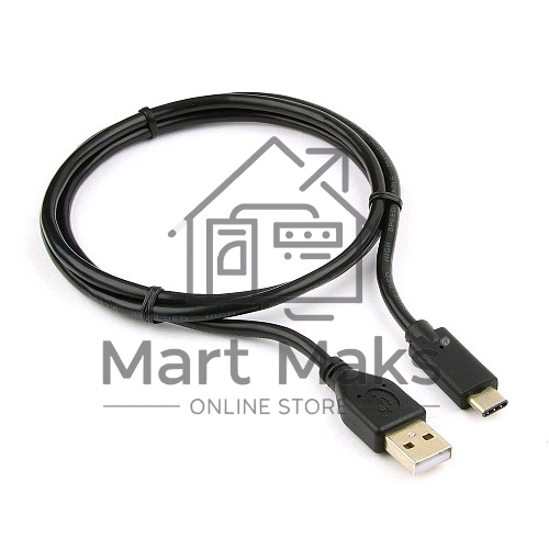 Кабель USB Cablexpert CCP-USB2-AMCM-1M, USB2.0 AM/ USB3.1 Type-C, 1м, пакет