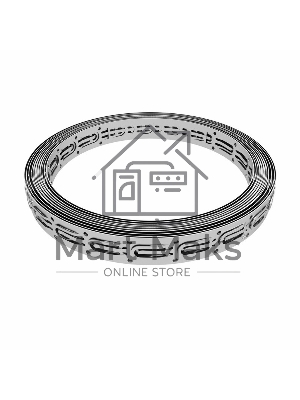 Монтажная перфорированная лента для теплого пола 20х0,55 мм (10 м)