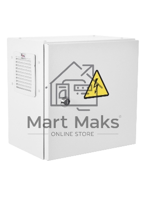 Шкаф ЭКОНОМ уличный всепогодный настенный укомплектованный (В500 Ш500 Г250), комплектация T2-IP65