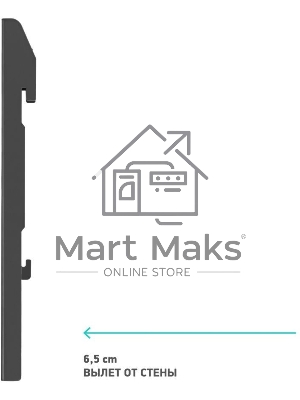 Вертикальные направляющие для видеостен нерегулируемые ONKRON FAV-1 черный