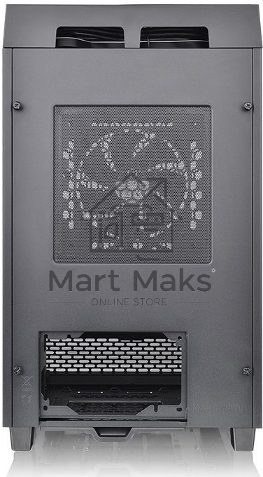 Компьютерный корпус Thermaltake The Tower 100 черный без БП ATX 2x120mm 2xUSB3.0 1xUSB3.1 audio bott PSU