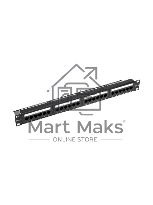 Панель коммутационная с кабельным органайзером 19