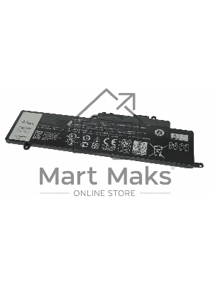 Аккумуляторная батарея для ноутбука Dell Inspiron 11. 13 Type (GK5KY) 43Wh