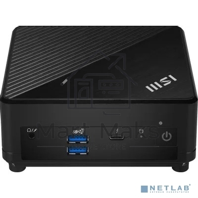 Неттоп/платформа MSI Cubi 5 12M-067BRU i5 1235U (1.3) Iris Xe noOS GbitEth WiFi BT 65W черный (936-B0A811-067)