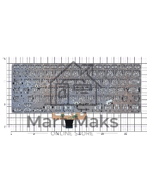 Клавиатура для ноутбука Asus ZenBook Flip 14 UX461FA черная с подсветкой