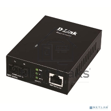 Медиаконвертер D-Link DMC-G02SC/A1A с 1 портом 100/1000Base-T и 1 портом 1000Base-SX с разъемом SC для многомодового оптического кабеля (до 550 м)