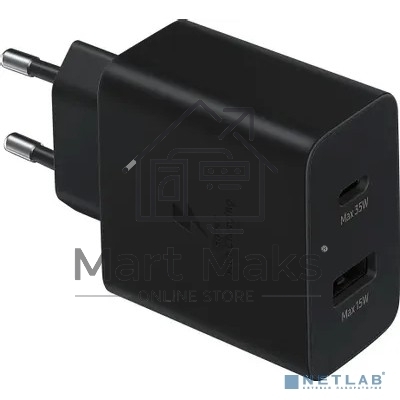 Зарядное устройство Samsung EP-TA220 черный W/O CABLE