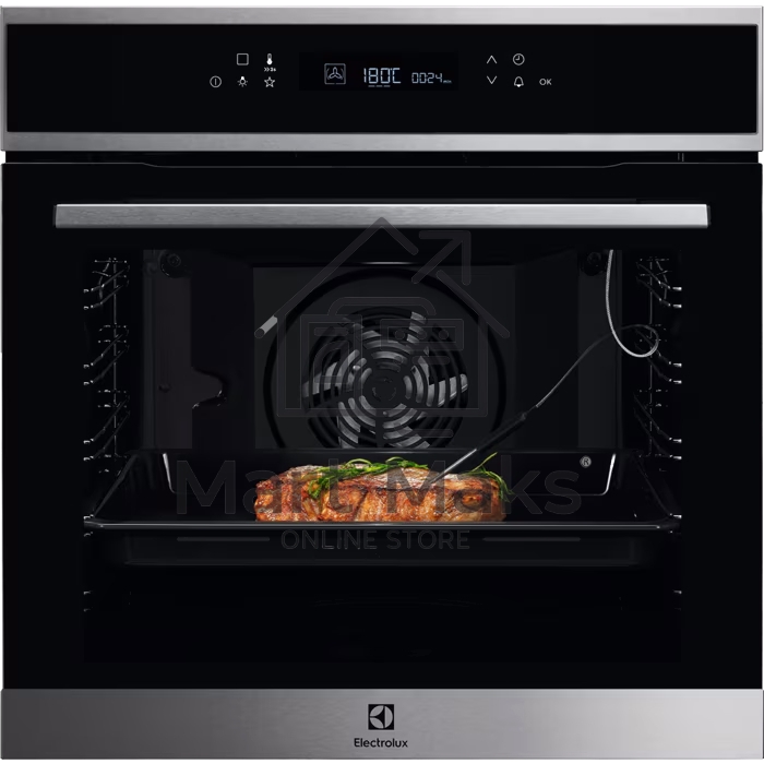 Духовой шкаф Электрический Electrolux COE7P31X2 черный/серебристый