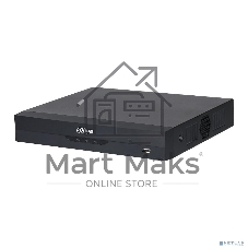 Видеорегистратор Dahua DH-XVR5104HS-4KL-I3/T 4-канальный HDCVI с FR HDCVI, AHD, TVI, IP, CVBS 1 SATA III до 16Тбайт; видеоаналитика: SMD Plu 1 HDMI, 1 VGA; RJ45 100Мбит/с; аудиовх/вых: 1/1