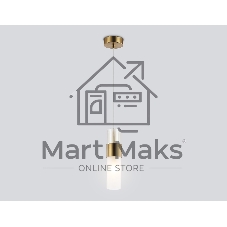 Подвесной светильник LH55111 BS/FR/TI латунь/белый матовый/янтарь E14 max 40W D55*1500