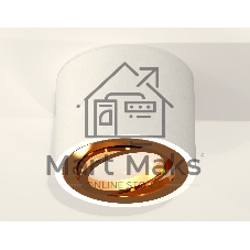 Светильник Ambrella Light XS7510004 SWH/PYG белый песок/золото желтое полированное MR16 GU5.3 (C7510, N7004)