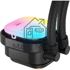 Система жидкостного охлаждения Corsair iCUE LINK TITAN 360 RX RGB (360mm, Black, RGB/ Fans: 3x120mm, 73.5CFM, 36dBA, 2100RPM/ S: 1851, 1700, AM5, AM4)