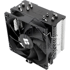 Кулер для процессора Thermalright Burst Assassin 120 SE черный/серебристый (4-pin PWM, 148мм, Al/Cu, 6x6мм, 1x120мм, 66.17CFM, 25.6dBA, 1550RPM, S: 1851/1700/1200/115X, AM5/AM4)
