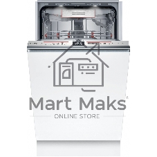 Встраиваемая посудомоечная машина Bosch SPV6ZMX17E, серебристый, 44.8 см, 10 компл., 43 дБ, класс A+++