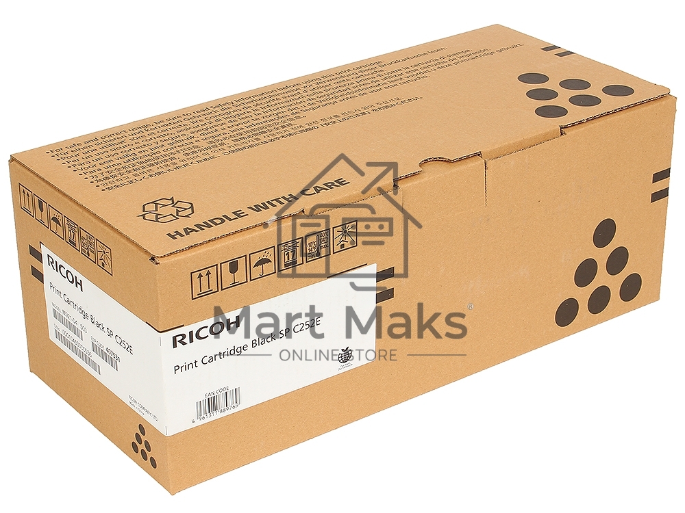 Картридж лазерный тип SP C252E черный для Ricoh SP C252DN/C252SF (4.5K)