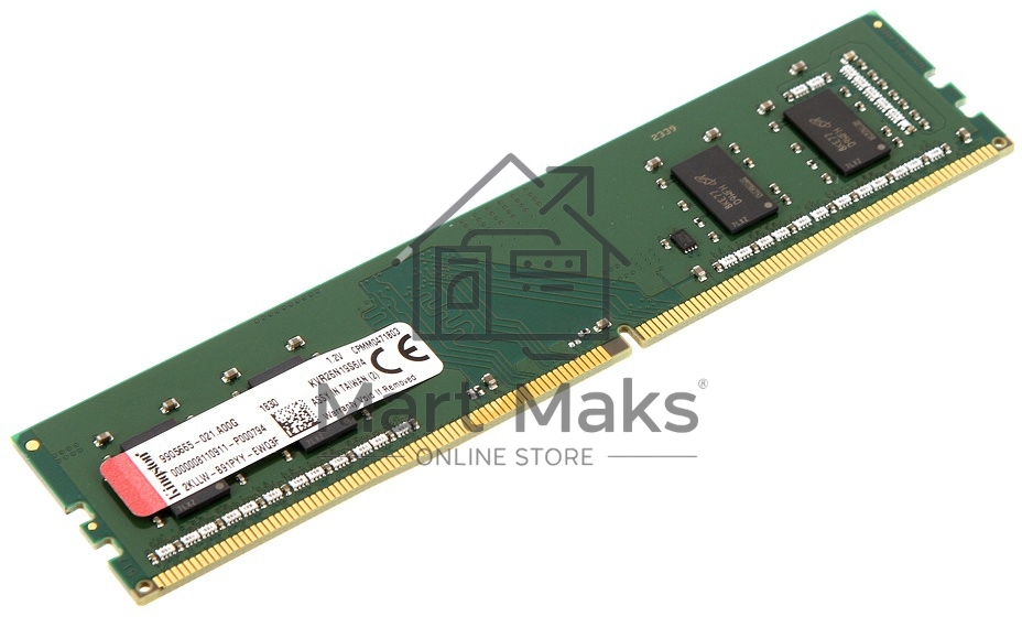 Оперативная память Kingston ValueRAM, DDR4, 8GB (1x8GB), 2666MHz, CL19, DIMM