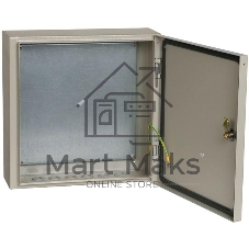 Корпус металлический ЩМП-4.4.1-0 74 У2 IP54 IEK YKM40-441-54 размеры 400х400х150 мм