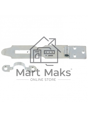 Накладка дверная НД1 (L-125мм), цинк, 5шт. (Металлист) Россия