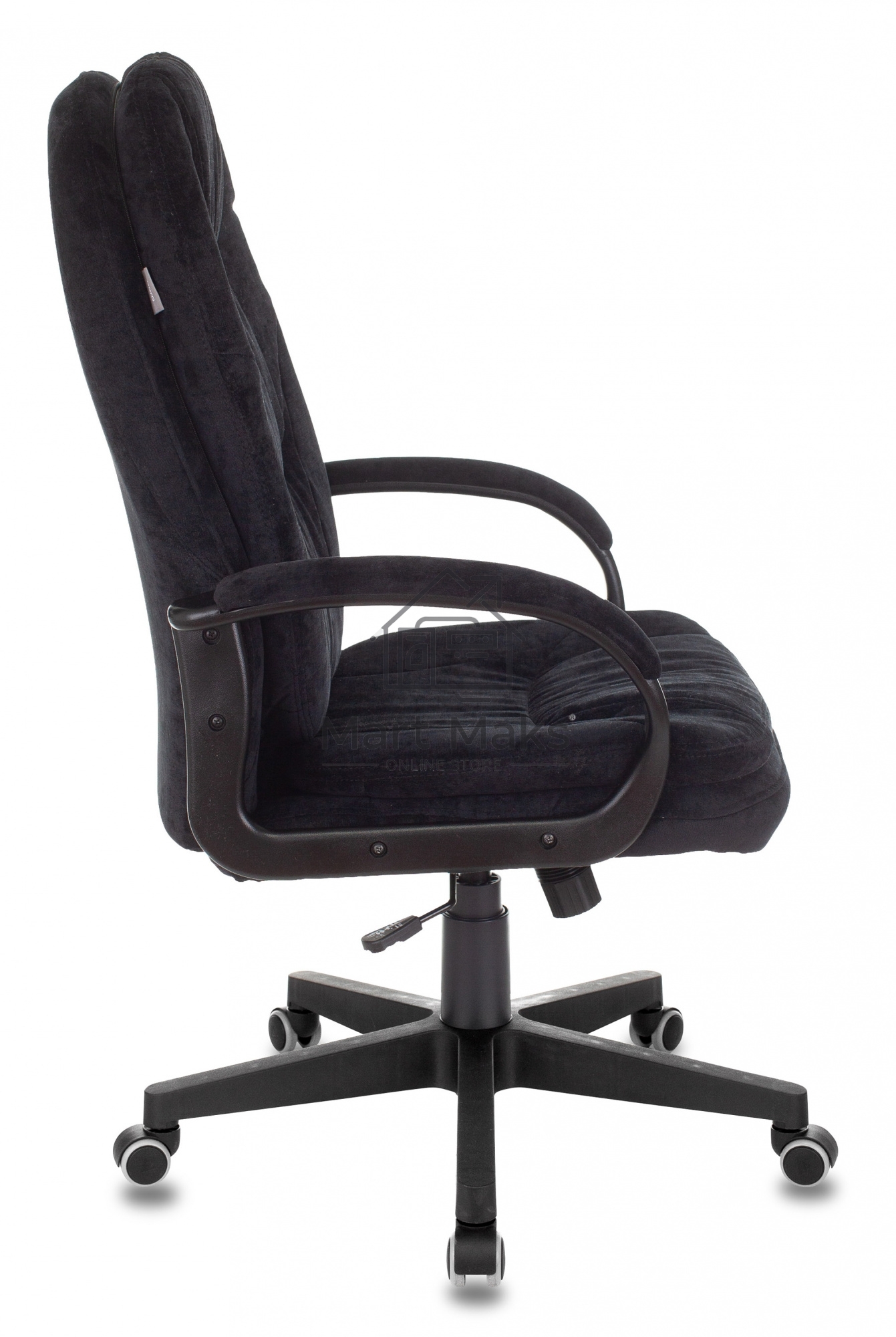 Кресло руководителя Бюрократ CH-868N Fabric черный Light-20, крестовина пластик