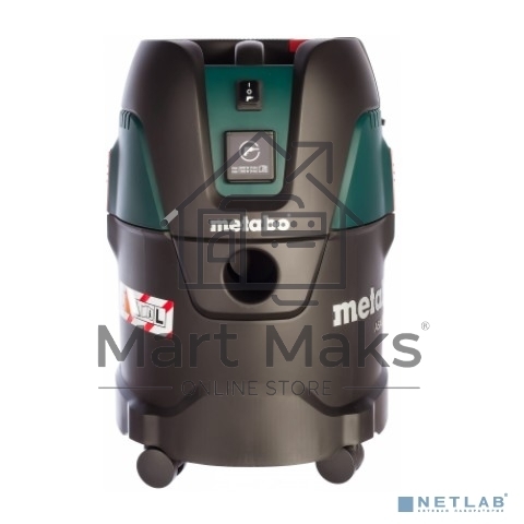 Пылесос строительный Metabo ASA 25 L PC 602014000 Пылесос 1250вт,розетка,ручн.очистка, бак 25л, вес 8.3 кг