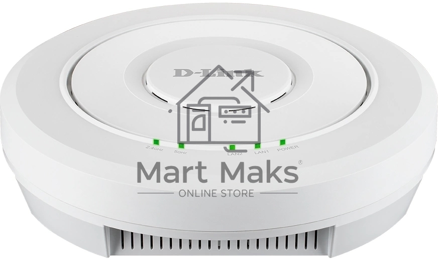 Точка доступа D-Link DWL-6620APS/UN/A1A, Wireless AC1300 Wave 2 Dual-band Unified Access Point with PoE.802.11a/b/g/n/ac, 2.4GHz and 5 GHz bands (concurrent), Up to 400 Mbps for 802.11N and up to 867 Mbps for 802.