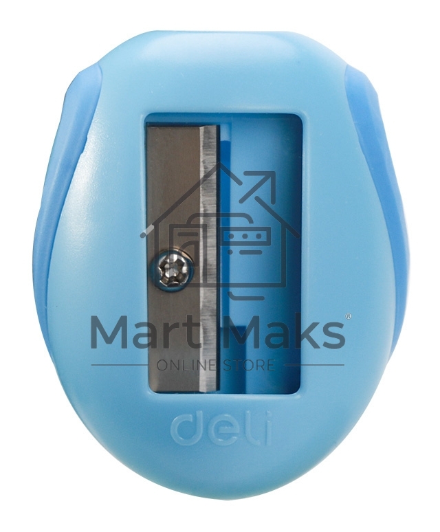 Точилка для карандашей ручная Deli MiYou EH550, 1 отверстие, пластик, ассорти, туба