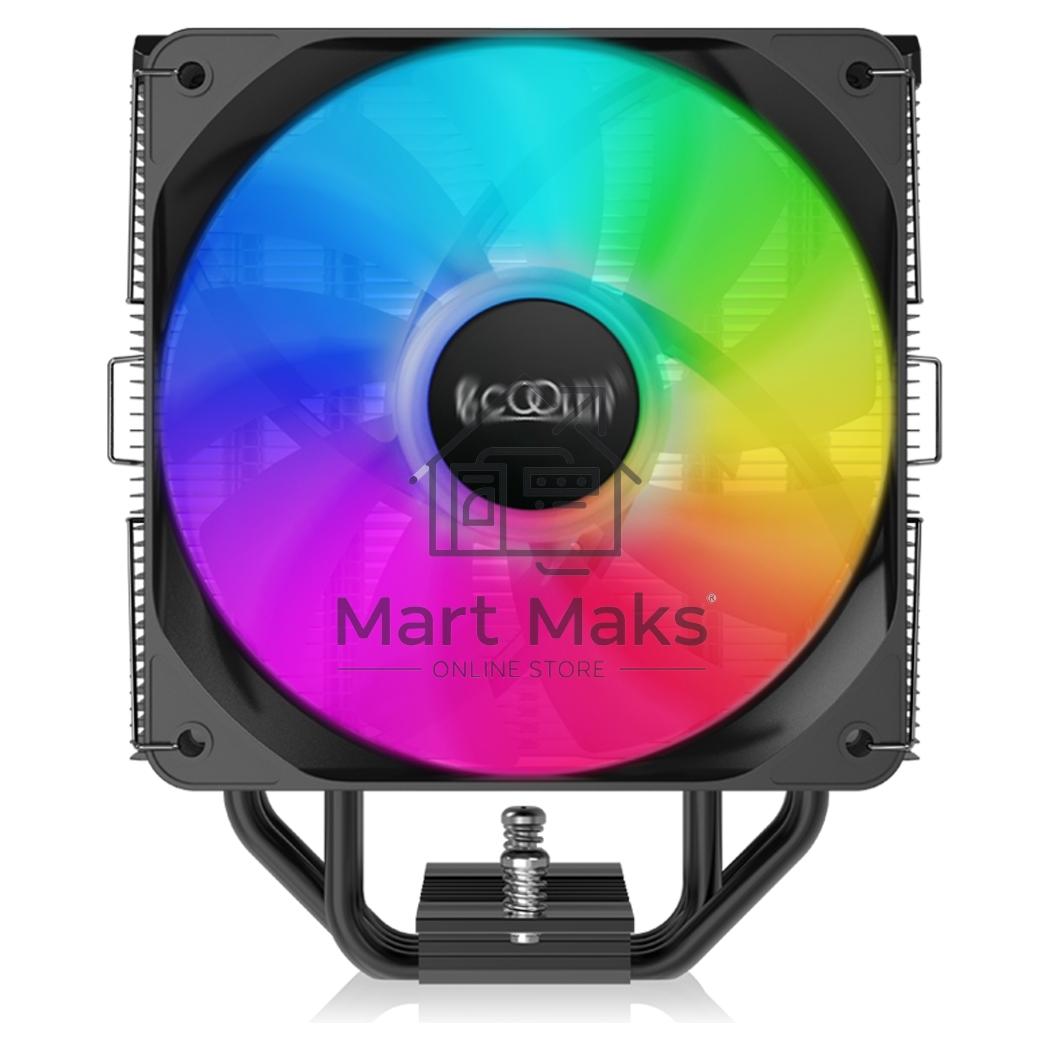 Кулер PCCooler Paladin EX300S черный 120мм алюминий+медь 1800rpm 28.6db 4-pin 125W 157мм
