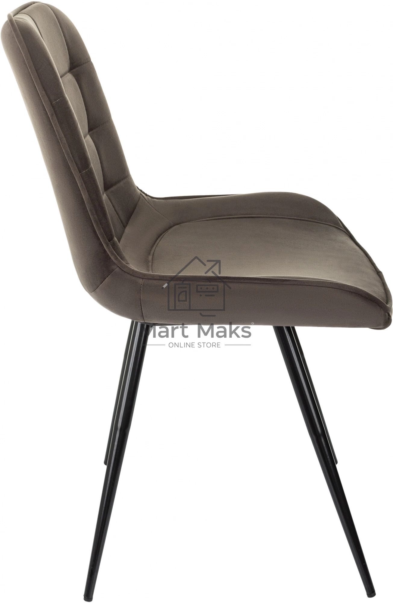 Стул для дома Бюрократ CH-K2_4 комплект 4 шт коричневый Holland 74 металл черный на ножках