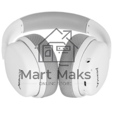Гарнитура Marvo HG9070W Monka Echo RS белый, беспроводная + проводная, радиоканал, до 10 ч, подсветка, совместимость с PS5, Xbox