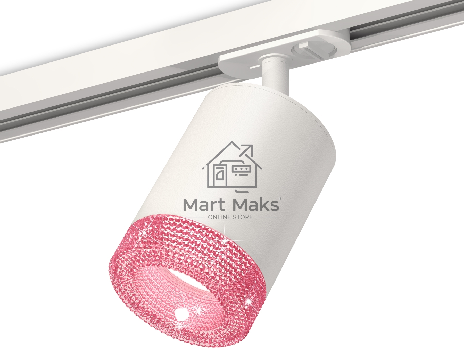 Светильник Ambrella light XT7421010 SWH/PI белый песок/розовый MR16 GU5.3 (A2536, C7421, N7193)