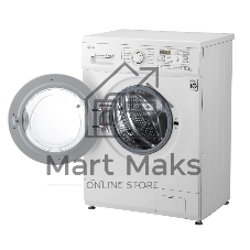 Стиральная машина LG F10B8MD белая, загрузка фронтальная 5.5кг, 1000 об/мин., класс: A