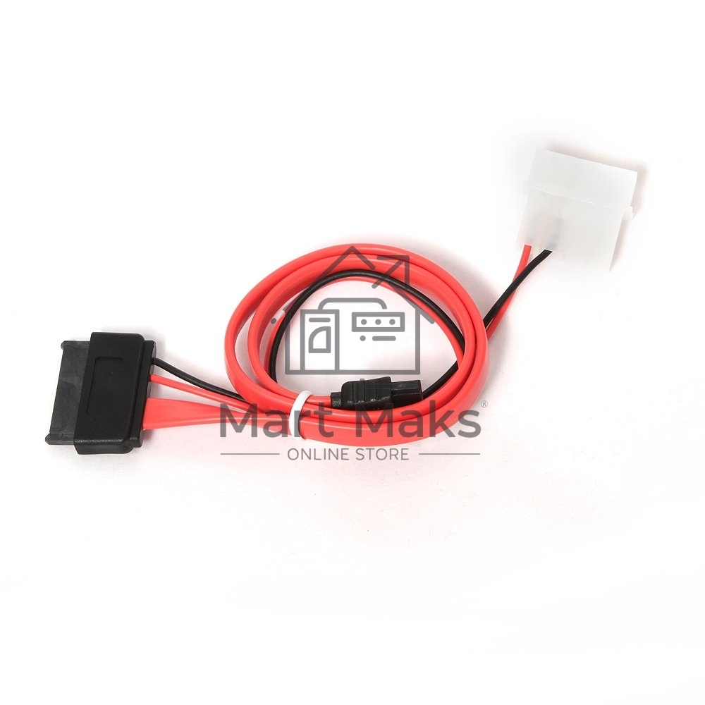 Кабель Gembird/Cablexpert Кабель Combo miniSATA, molex+SATA/miniSATA, 6pin+7pin, (длина инт-35см, пит-30см),(CC-SATA-C2)