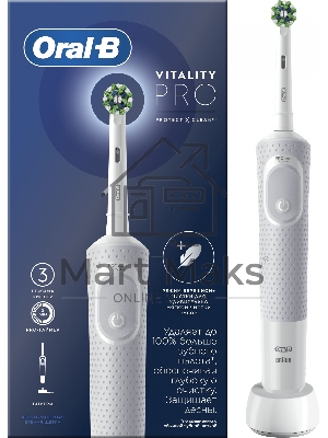 Зубная щетка электрическая Oral-B Vitality Pro D103.413.3 белый