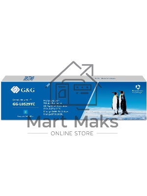 Картридж струйный G&G GG-L0S29YC 976YC голубой (245 мл) для HP PW Pro 577/552/ Enterprise 556/586