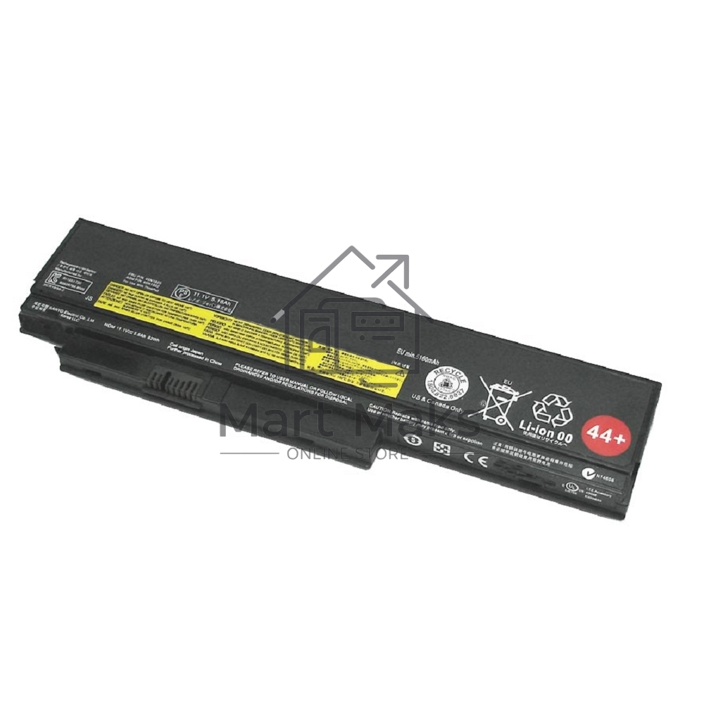 Аккумуляторная батарея для ноутбука Lenovo ThinkPad X220 X230 (0A36306 44+) 63Wh черный