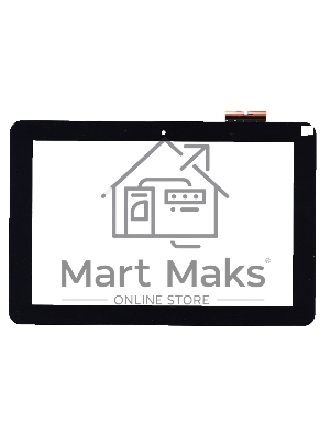Сенсорное стекло (тачскрин) для Asus Transformer Book T101HA, черное