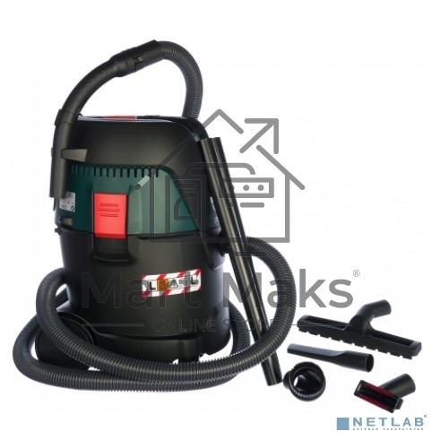 Пылесос строительный Metabo ASA 25 L PC 602014000 Пылесос 1250вт,розетка,ручн.очистка, бак 25л, вес 8.3 кг