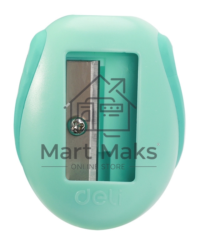 Точилка для карандашей ручная Deli MiYou EH550, 1 отверстие, пластик, ассорти, туба