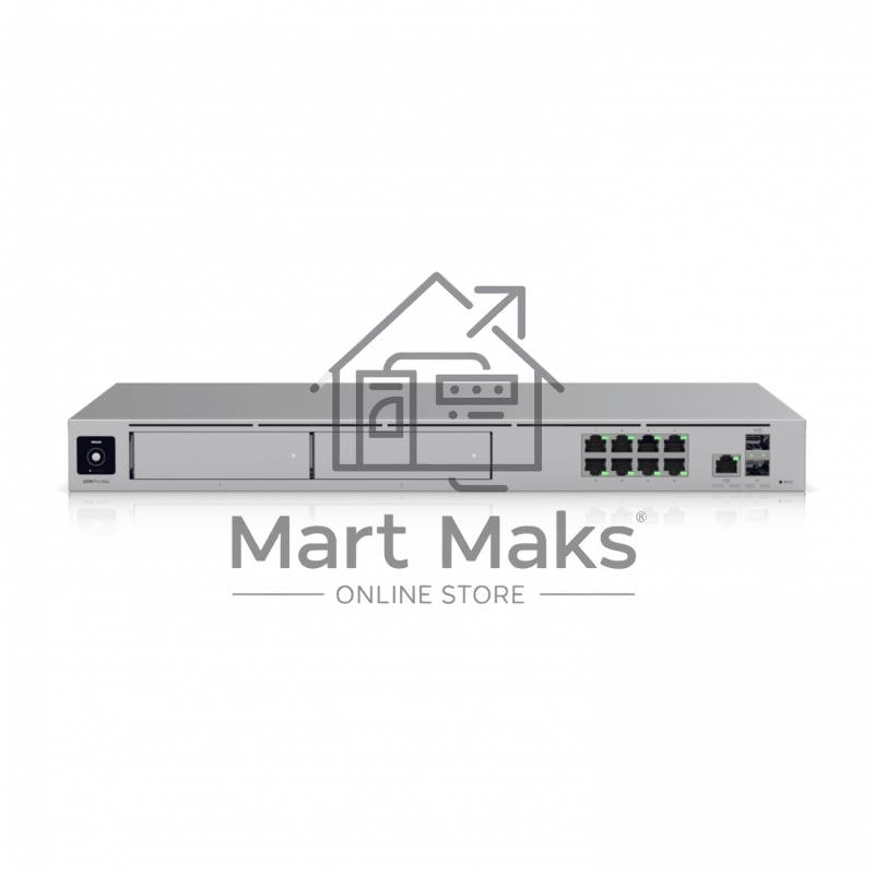Маршрутизатор Ubiquiti UniFi Dream Machine Pro Max Многофункциональное устройство, объединяющее маршрутизатор, коммутатор и контроллер