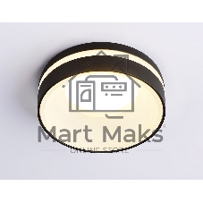 Светильник Ambrella light TN3306 BK/FR черный/белый матовый MR16 GU5.3 D80*43