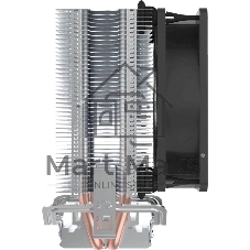 Кулер для процессора PcCooler S93 V2 Soc-AM5/AM4/1200/1700/1851 черный 3-pin 26.4dB Al+Cu 100W Ret (R3-I210WBKNXX-GL)