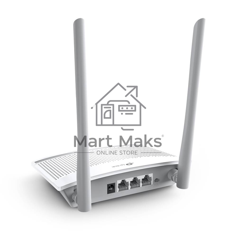 Роутер беспроводной TP-Link TL-WR820N N300 10/100BASE-TX белый
