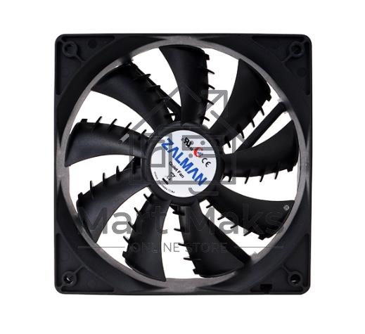 Вентилятор для корпуса Zalman ZM-F1 PLUS (SF) черный, 80 мм, 2000 об/мин, 23 дБ, 3 pin