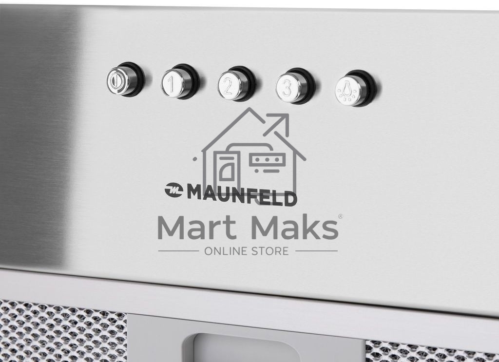 Вытяжка встраиваемая Maunfeld Crosby Power 50 нержавеющая сталь, 50 см, 1050 куб. м/ч, 51.8 дБ
