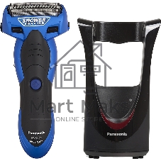 Электробритва сетчатая Panasonic ES-SL41A520 реж.эл.:1 питан.:аккум. синий/черный