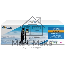 Картридж лазерный G&G GG-W2033X, 415X пурпурный (6000 стр.) для HP LJ M454/MFP M479
