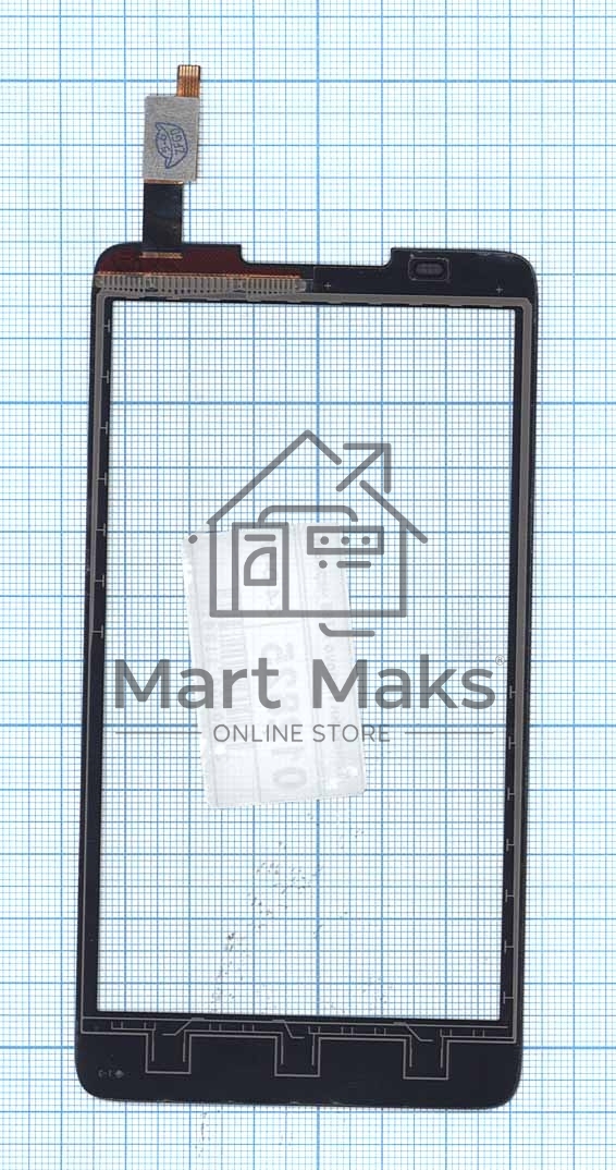 Сенсорное стекло (тачскрин) для Lenovo A766 черное