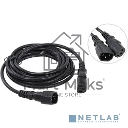 Кабель монитор - компьютер 220V (UPS -> устройство) VCOM <VDE> 3G*0.75mm (CE001-CU) 3м