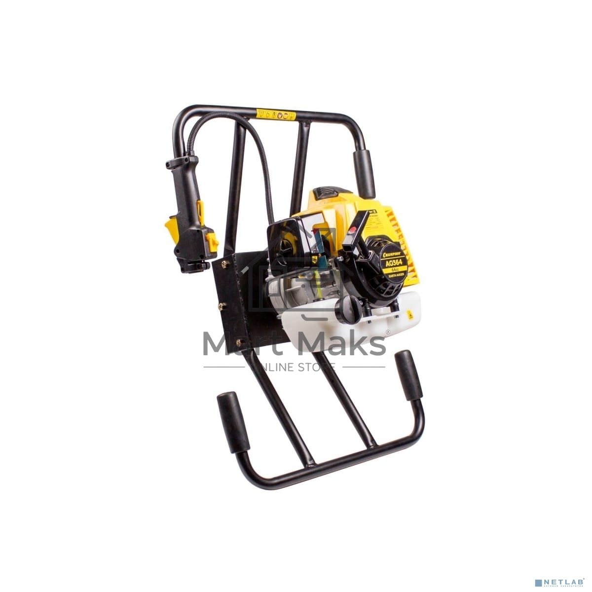 Мотобур Champion AG364, 2.2кВт, 64см3, 12.8кг